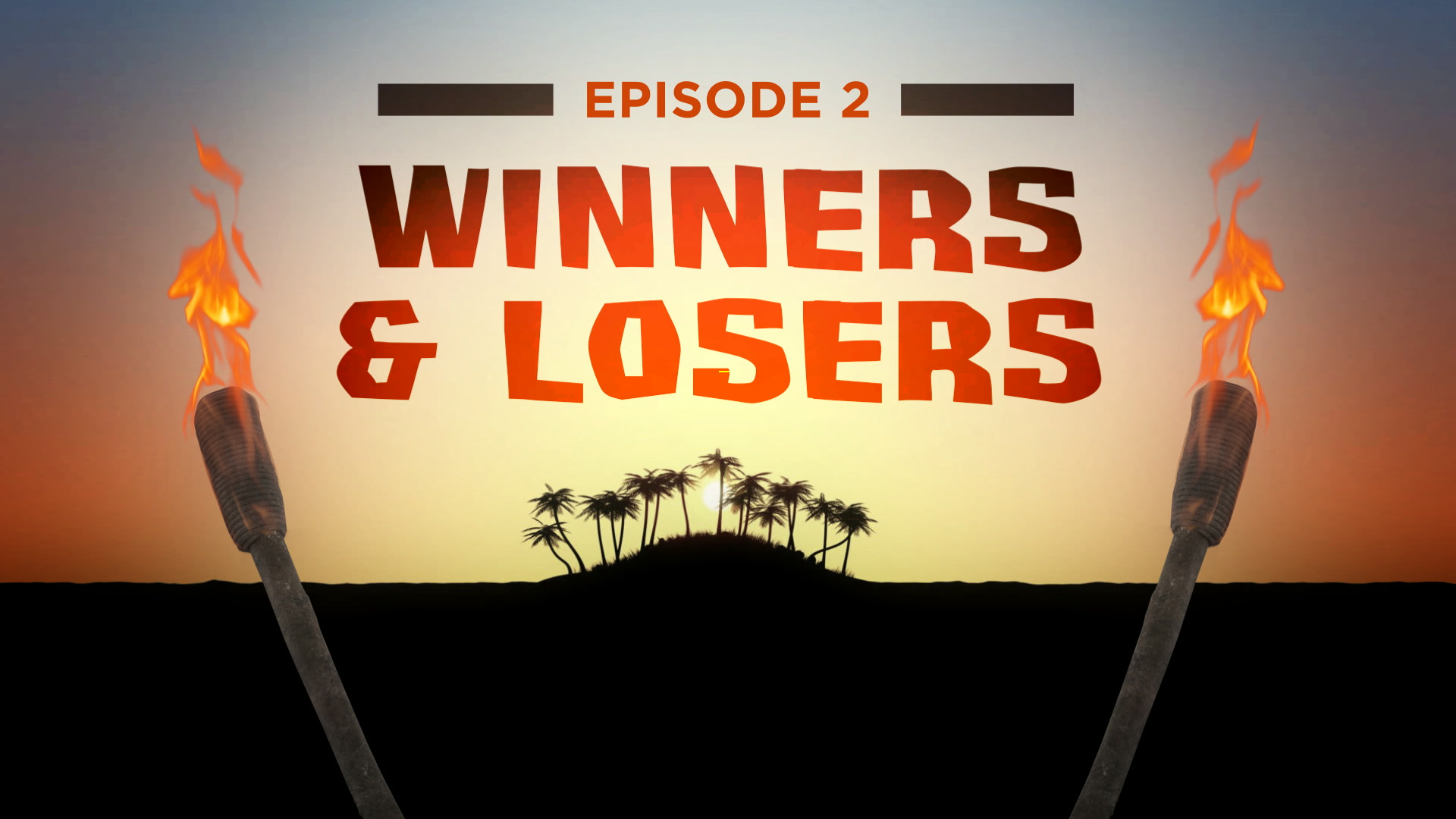 Winners and Losers episodic title design.